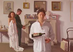 After Six O'Clock by Robert Wraith, 1995, oil on canvas, sold Feb 2021