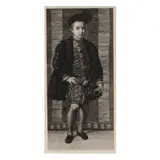 Portrait of a Boy by Victor Gustave Lhuillier, Etching on paper, sold Mar 2024