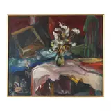 For Charlotte by Charlotte Novitz, Oil on canvas, sold Mar 2024