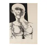 Dagoo by Leonard Baskin, Lithograph on paper, sold Mar 2024