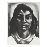 Rosanna by Howard Cook, Lithograph on paper, sold Mar 2024