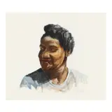 Mary, Louisiana Lady by Douglas Grier, Watercolor on paper, sold Mar 2024