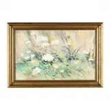 Meadow Flowers by Carolyn Grossé Gawarecki, Oil on board, sold Mar 2024