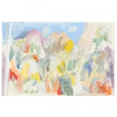 Semblance by Carl Blair, Oil on paper, sold Mar 2024