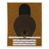 Beaver (Dam Diligent) by Charley Harper, Serigraph in colors, sold Mar 2024