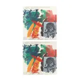 Pair of Earth Summit Posters by Robert Rauschenberg, Each an offset lithograph on paper, sold Mar 2024