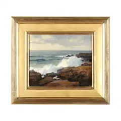 Approaching Storm by Michael B. Karas, Oil on board, sold Mar 2024