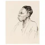 Gullah by Alfred Heber Hutty, Etching and drypoint, sold Mar 2024