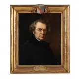 Self-Portrait of the Artist by Charles de Steuben, Oil on canvas, sold Mar 2024