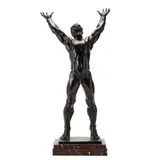 Model of a Standing Male Nude by Arthur Dupagne, Patinated bronze, sold Mar 2024