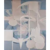 Instrument en harmonie avec les sentiments d’un assassin, Paris by Joaquín Ferrer, 1965, Huile sur toile, sold Mar 2024