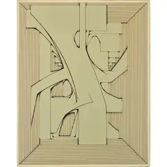 L'espace assiégé V by Joaquín Ferrer, 1974, Huile sur toile, sold Mar 2024
