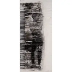 N°1 Disegno by Jaume Plensa, 2004, Huile, encre, résine et collage sur papier, sold Jun 2024