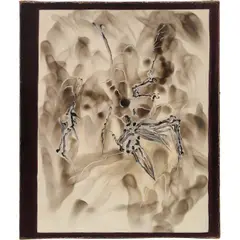 Fumage by Wolfgang Paalen, 1938, Huile et fumage sur toile, sold Jun 2024