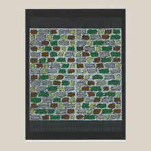 Study for Hooked Rug (from the Connections portfolio) by Anni Albers, screenprint in colors, sold Jul 2026