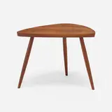 Wohl table by George Nakashima, 1960, American black walnut, sold Oct 2022