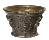 Frankreich, 16./17.Jh by Kleiner Mörser, bronze, sold Mar 2017