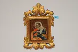 Russisch, 19.Jh by Gottesmutter Fürsprecherin der Verlorenen, tempera, sold Mar 2017