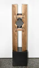 Ohne Titel by André E. Bucher, bronze, sold Mar 2017
