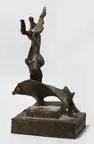 Figurengruppe by Arnold D'Altri, bronze, sold Mar 2017