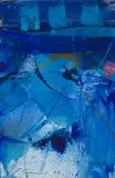 Ohne Titel by Jean-François Comment, 1972, mixed media, sold Mar 2017