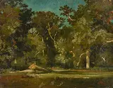 zugeschrieben Waldlandschaft by Narcisse Virgile Diaz De La Peña, oil on canvas, offered Dec 2016