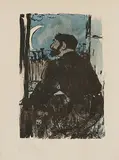 Nuit blanche by Henri de Toulouse-Lautrec, 1893, lithograph, sold Dec 2016