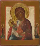 Russisch, 18.Jh by Gottesmutter Lindere meinen Kummer, tempera, offered Dec 2016