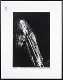Janis Joplin by Henry Diltz, gelatin silver print, sold Nov 2023