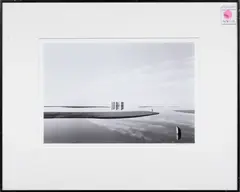 Sandbar by Richard Burton, 1981, gelatin silver print, sold Nov 2023