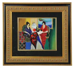 Ruby Resplendence by Itzchak Tarkay, 2001, serigraph, sold Oct 2026