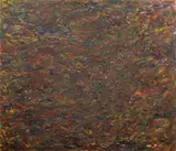 Abstract Composition by Andy Miller, Oil on Canvas, sold Mar 2025