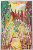 Polychrome Landscape Scene by Antonio Sereix Codina, Oil on Canvas, sold Mar 2025