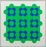 Procion A by Victor Vasarely, circa 1968, Screenprint in Colors, sold Mar 2025