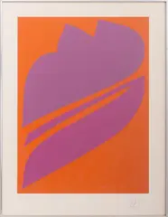 Changes by Jack Youngerman, 1970, Screenprint in Colors, sold Mar 2025