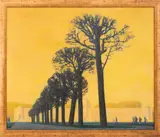 Lane by Sergey Belov, 2003, Oil on Canvas, sold Mar 2025