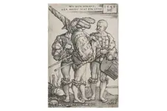 Untitled by Sebald Beham, engraving, offered Oct 2022