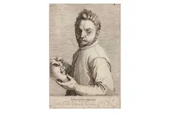 Untitled by Agostino Carracci, engraving, offered Oct 2022