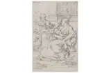 Untitled by Guido Reni, etching, offered Oct 2022