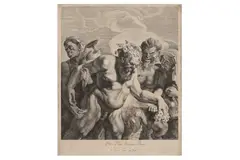 Untitled by Jonas Suyderhoef, etching, offered Oct 2022