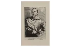 & anthony van dyck by Jacob Neefs, etching, offered Oct 2022