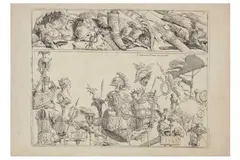 Untitled by Giovanni Domenico Tiepolo, etching, offered Oct 2022