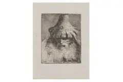 Untitled by Giovanni Domenico Tiepolo, etching, offered Oct 2022