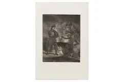 Untitled by Eugène Delacroix, lithograph, offered Oct 2022