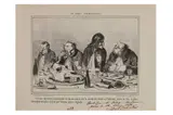 Untitled by Honoré Daumier, lithograph, offered Oct 2022