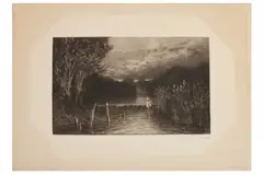 Untitled by Francis Seymour Haden, pencil, offered Oct 2022