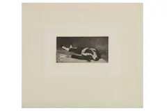 Untitled by Douard Manet, etching and aquatint, offered Oct 2022