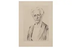 Untitled by Max Liebermann, pencil, offered Oct 2022