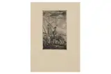 Untitled by Józef Hecht, etching, offered Oct 2022