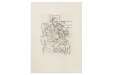Untitled by Jacques Villon, pencil, offered Oct 2022